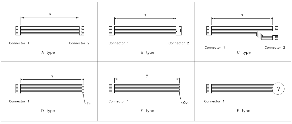 JST VH Connector cable assemblies